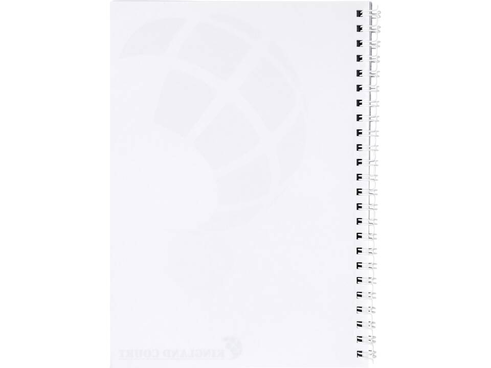 Cahier Desk-Mate® à spirale A5 avec couverture PP 13