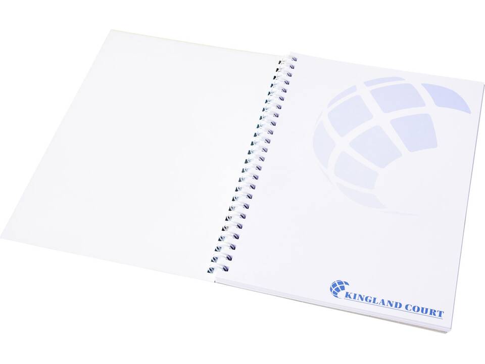 Cahier Desk-Mate® à spirale A5 avec couverture PP 34
