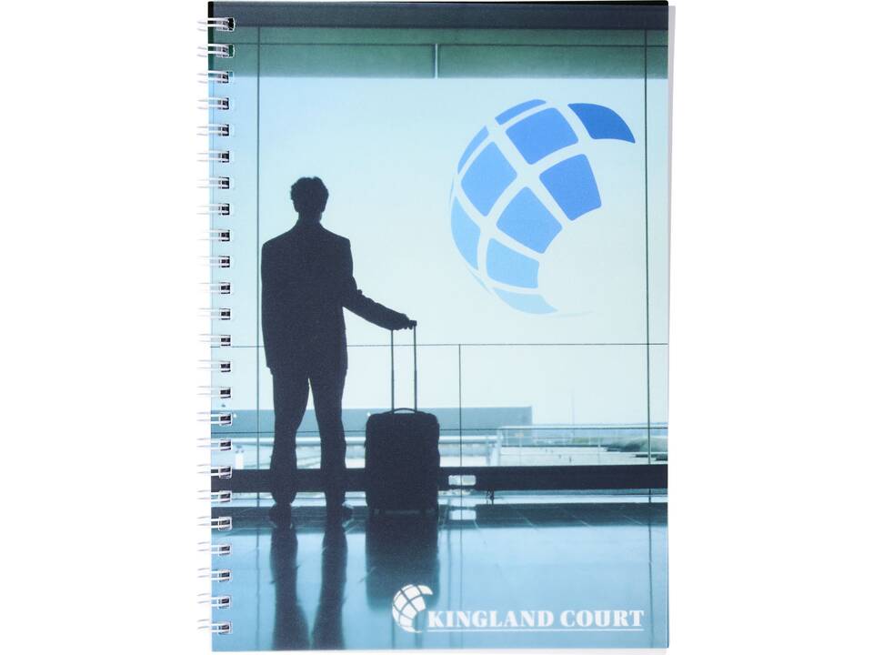 Cahier Desk-Mate® à spirale A5 avec couverture PP 32