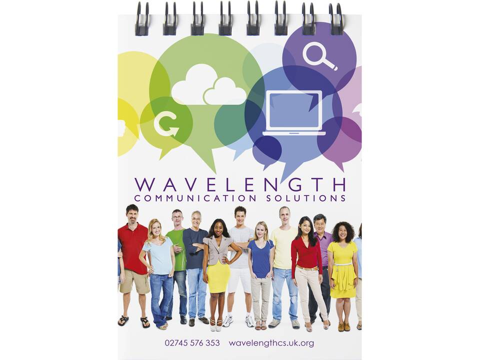 Couverture synthétique pour cahier Desk-Mate® A7 9