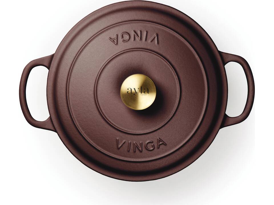 VINGA Marmite en fonte émaillée 5.5L Monte 18