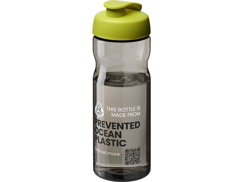 Bouteille de sport H2O Active® Eco Base de 650 ml avec couvercle à bec verseur 16