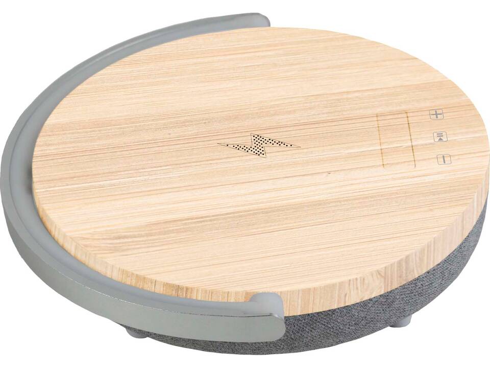 Enceinte Bluetooth® 4-en-1 Prixton de 10 W avec lumière LED et station de charge sans fil 7