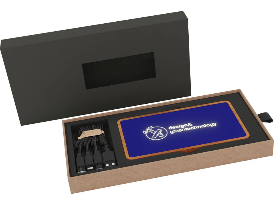 Batterie de secours sans fil à illumination SCX.design P36 de 5 000 mAh