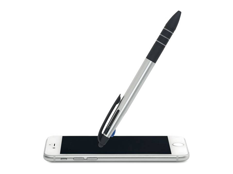 Stylo bille stylet 3 couleurs