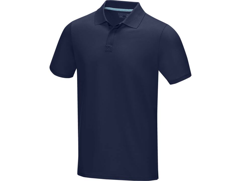 Polo Graphite bio GOTS manches courtes homme 11