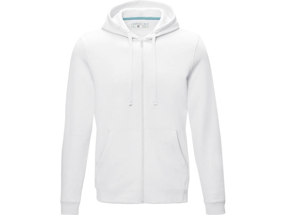 Sweat full zip à capuche Ruby bio GOTS et recyclé GRS homme 25