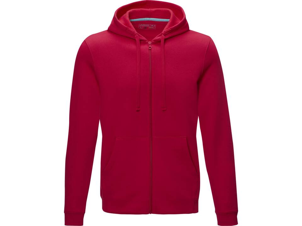 Sweat full zip à capuche Ruby bio GOTS et recyclé GRS homme 30