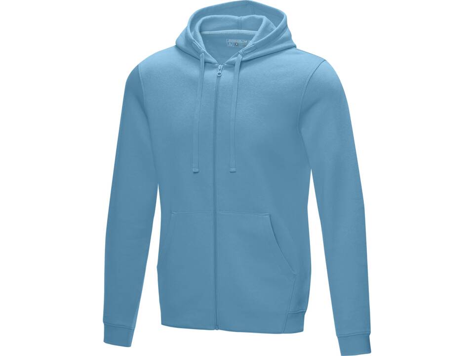 Sweat full zip à capuche Ruby bio GOTS et recyclé GRS homme 3