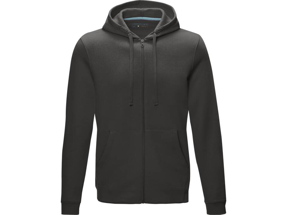 Sweat full zip à capuche Ruby bio GOTS et recyclé GRS homme 16