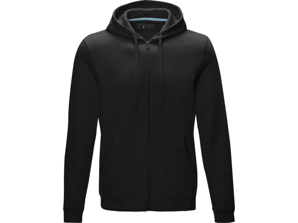 Sweat full zip à capuche Ruby bio GOTS et recyclé GRS homme 21