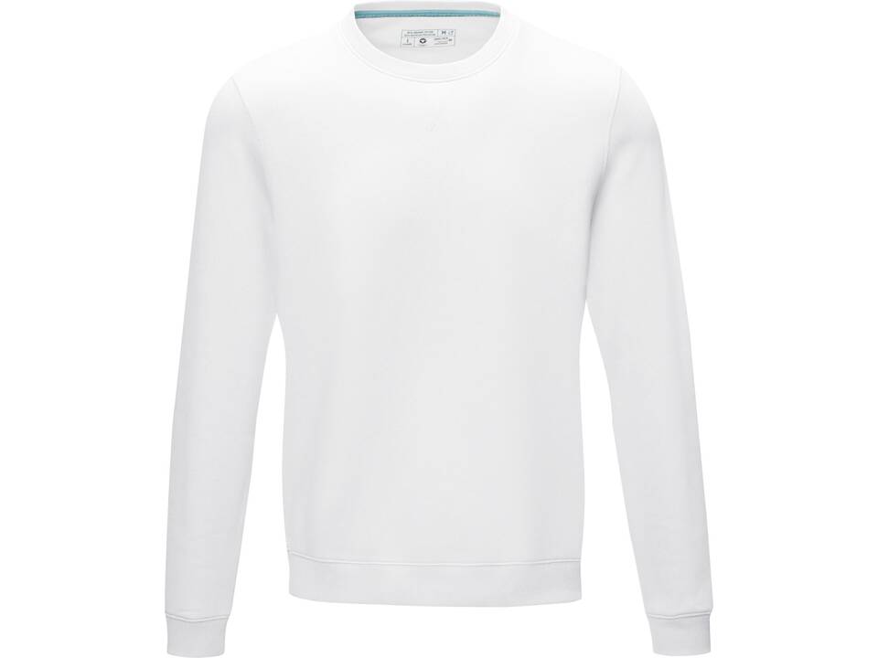 Sweat à col rond Jasper bio GOTS recyclé GRS homme 13