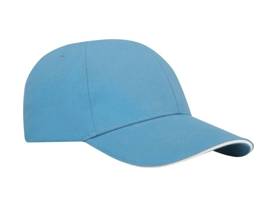 Casquette sandwich à 6 panneaux Topaz GRS recyclée 22