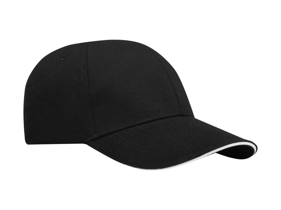 Casquette sandwich à 6 panneaux Topaz GRS recyclée 4