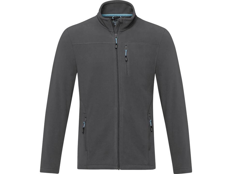 Veste Amber pour homme en polaire recyclée GRS entièrement zippée 11