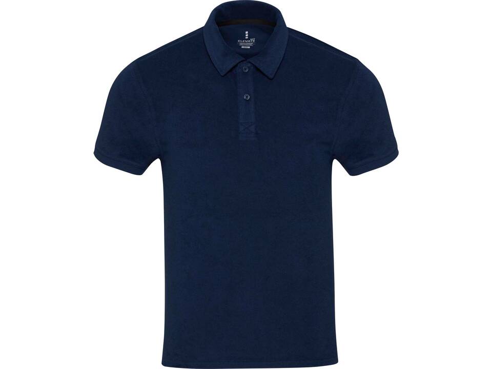 Polo Akoya unisexe en tissu éponge recyclé 11