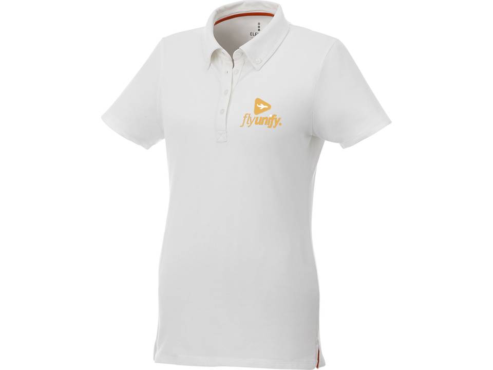 Polo boutonné manches courtes femme Atkinson 2