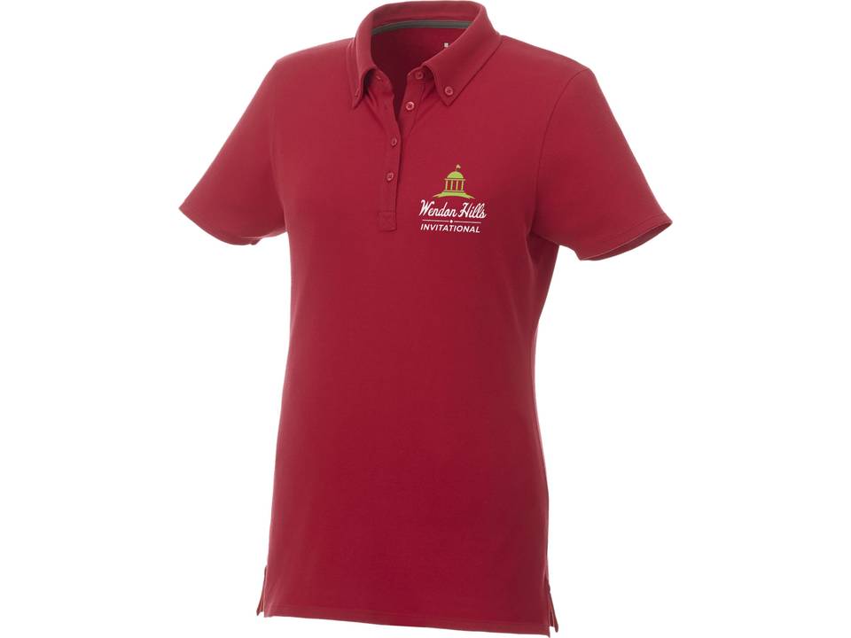 Polo boutonné manches courtes femme Atkinson 6