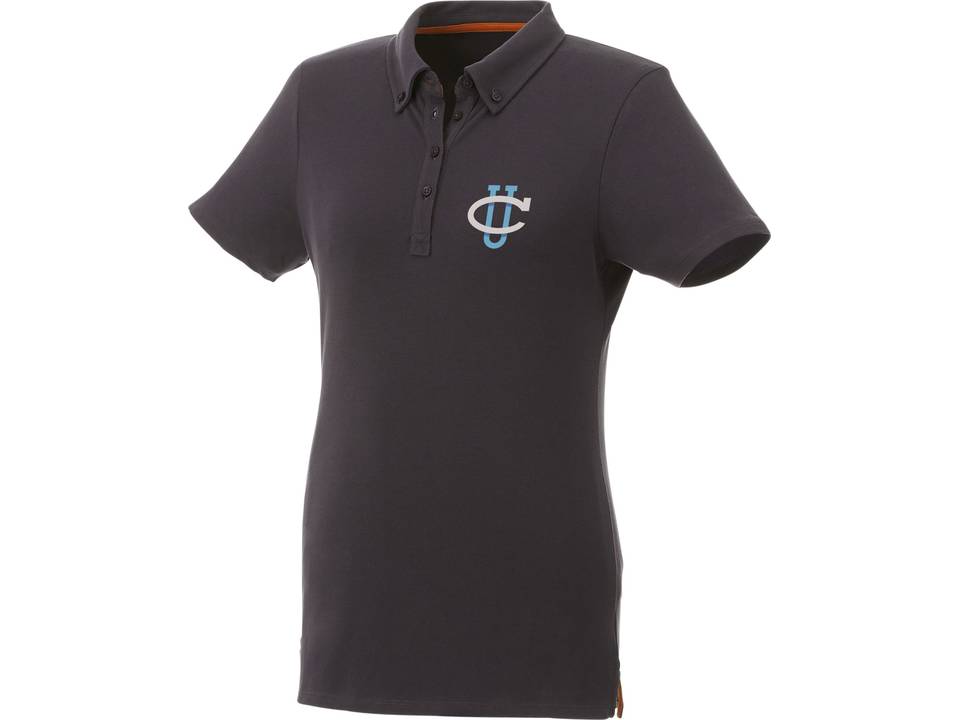 Polo boutonné manches courtes femme Atkinson 19