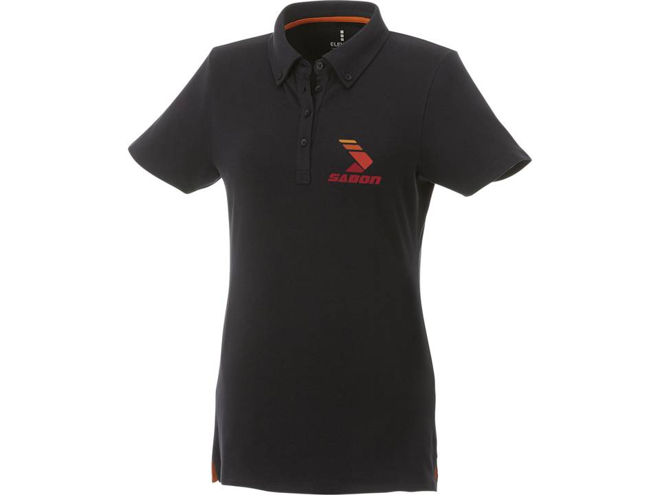 Polo boutonné manches courtes femme Atkinson 22