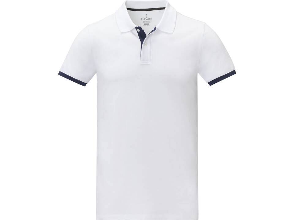 Polo Morgan manches courtes deux tons homme 15