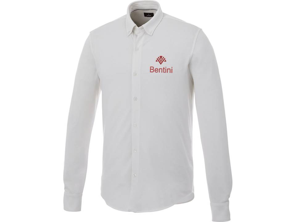 Chemise maille piquée homme Bigelow 4