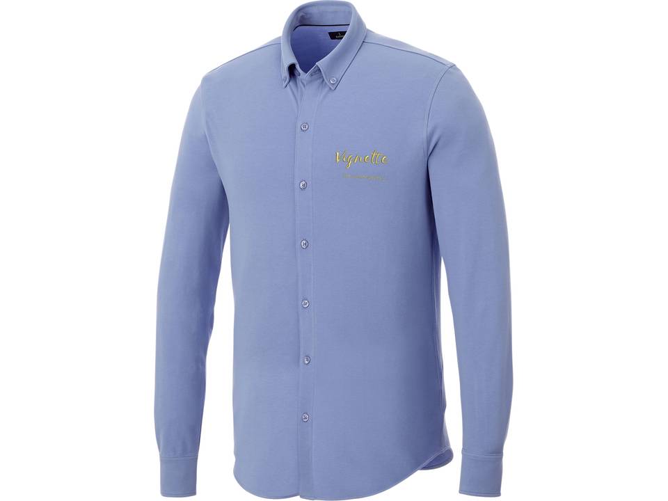 Chemise maille piquée homme Bigelow 5