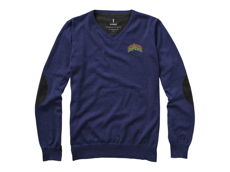 Pullover Col V Spruce 13