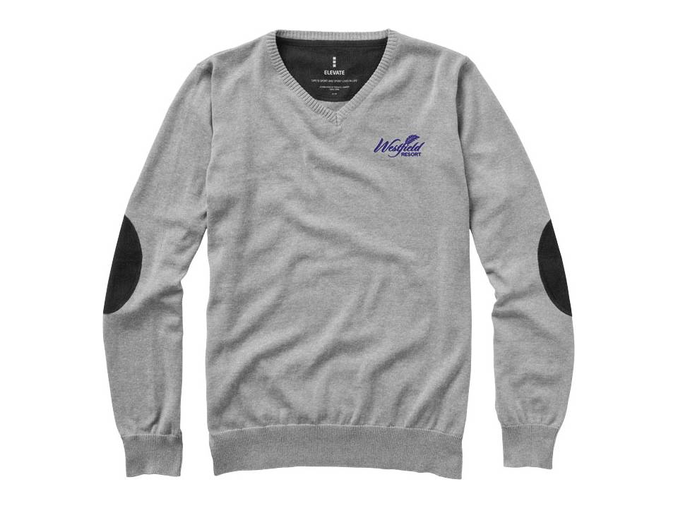 Pullover Col V Spruce 14