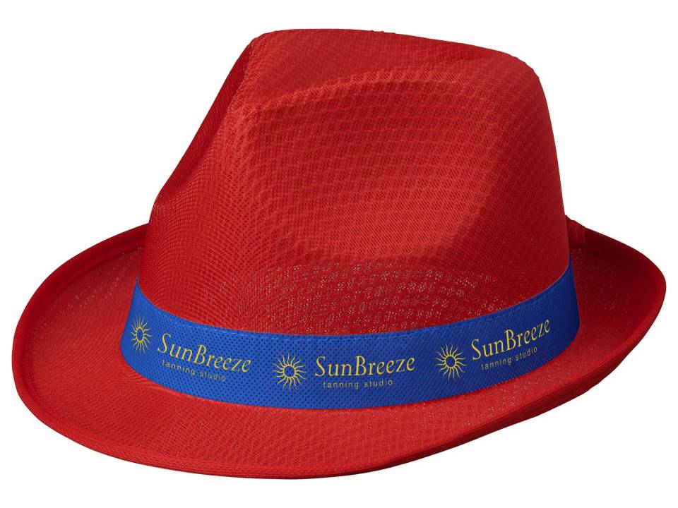 Chapeau Trilby - Rouge 9