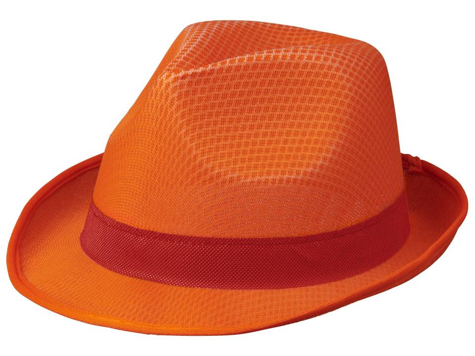 Chapeau Trilby - Orange 3