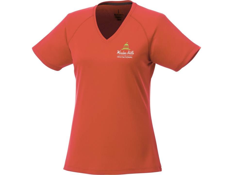 T-shirt cool fit manches courtes col V femme Amery 8