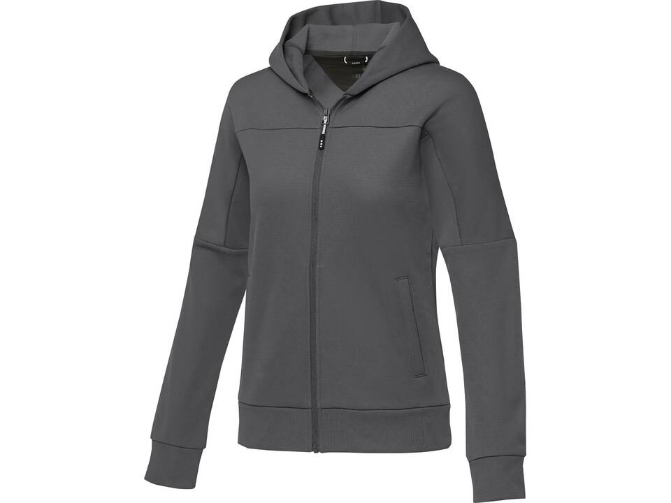 Veste Nubia en tricot performance à fermeture zippée intégrale pour femme 5