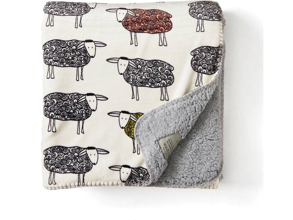 VINGA Plaid sherpa en rPET Sheep 1