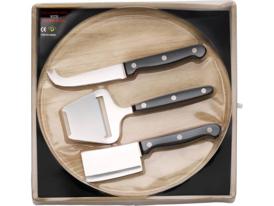 Plateau à fromages en bois 3