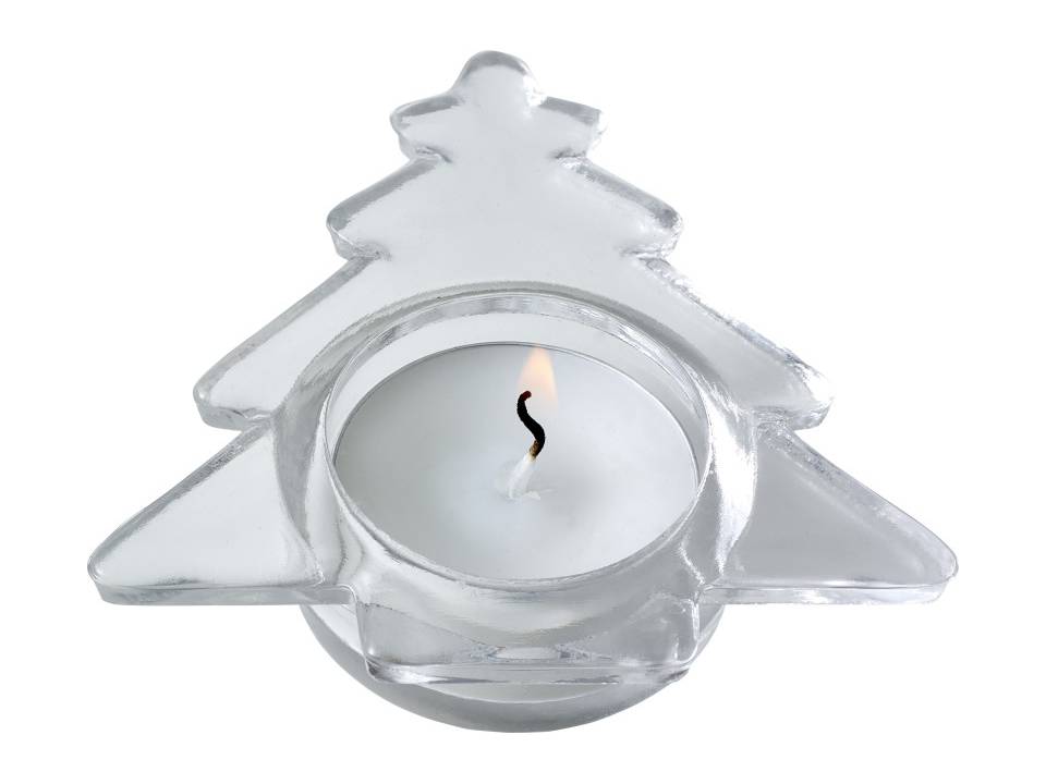 Porte-bougie en verre 4