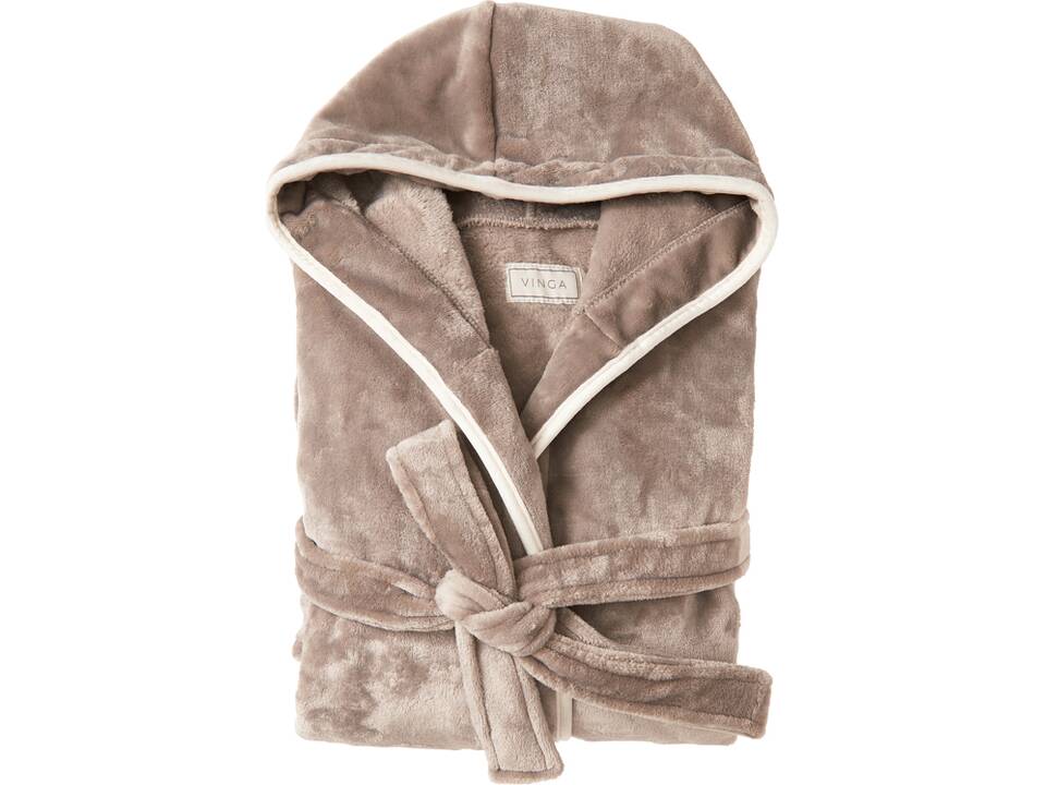 VINGA Peignoir de luxe en peluche RPET Louis 6