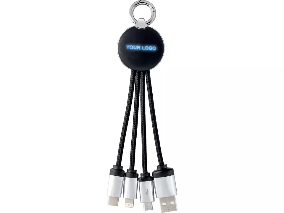 Câble de charge 3 en 1 avec éclairage 9