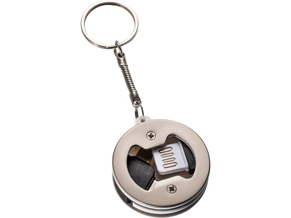 3-en1 Cable de charge avec porte-clés et ouvre bouteille 2