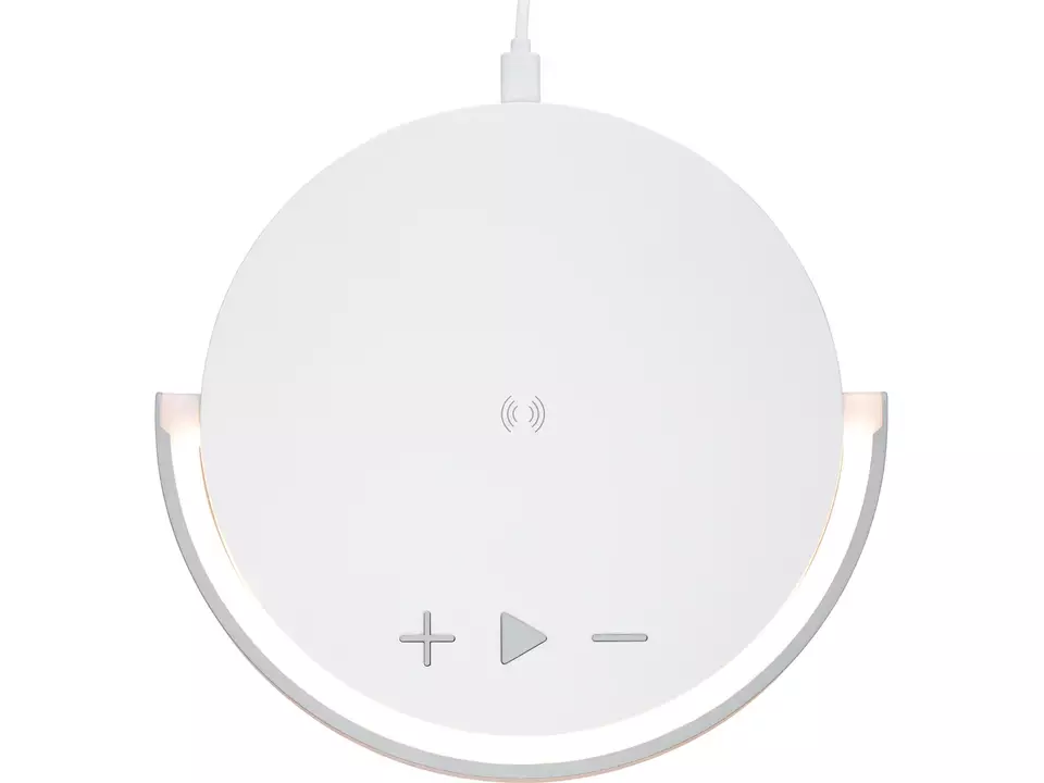 Haut-Parleur sans fil y compris chargeur sans fil 15 watts avec lumière 5