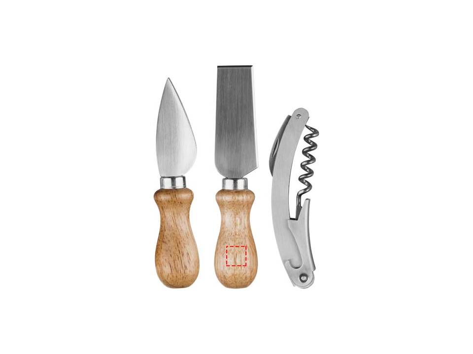 Coffret à vin et set fromage Mino 11