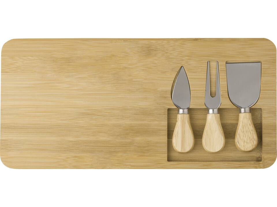 Set à fromage en bambou 5