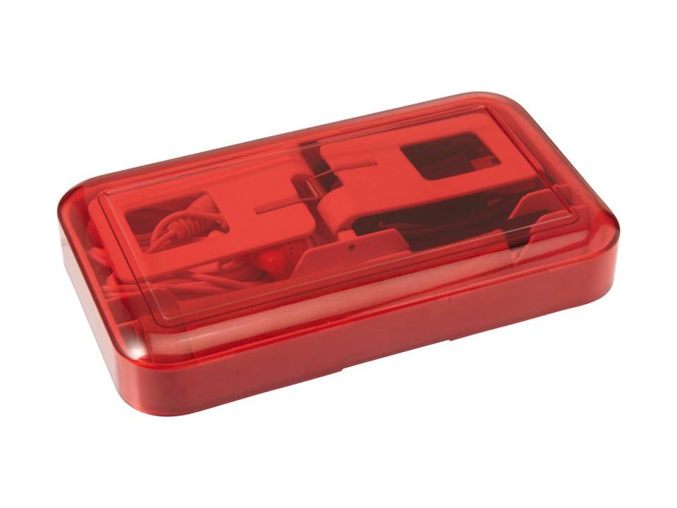 Set stylet écran tactile, lingette, câble écouteurs 10