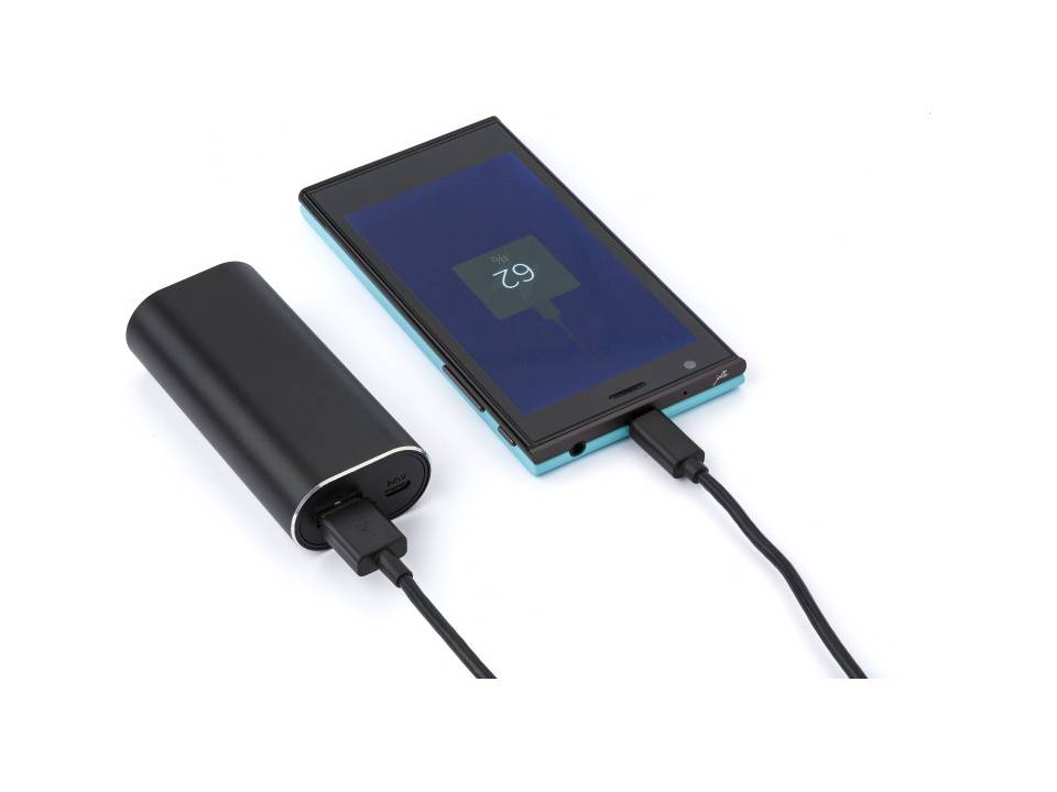 Power Bank muni d'oreillettes 4