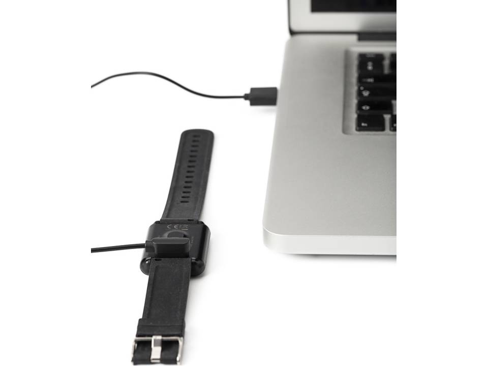 Montre en ABS avec bracelet en silicone 7