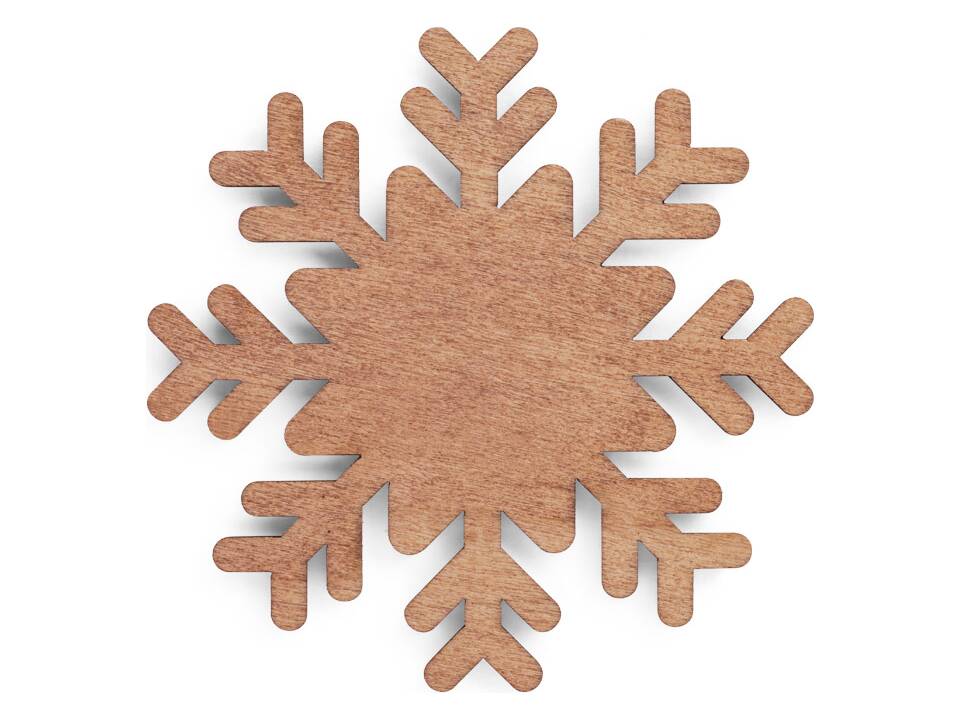 Sous-verres en forme de flocon de neige 8