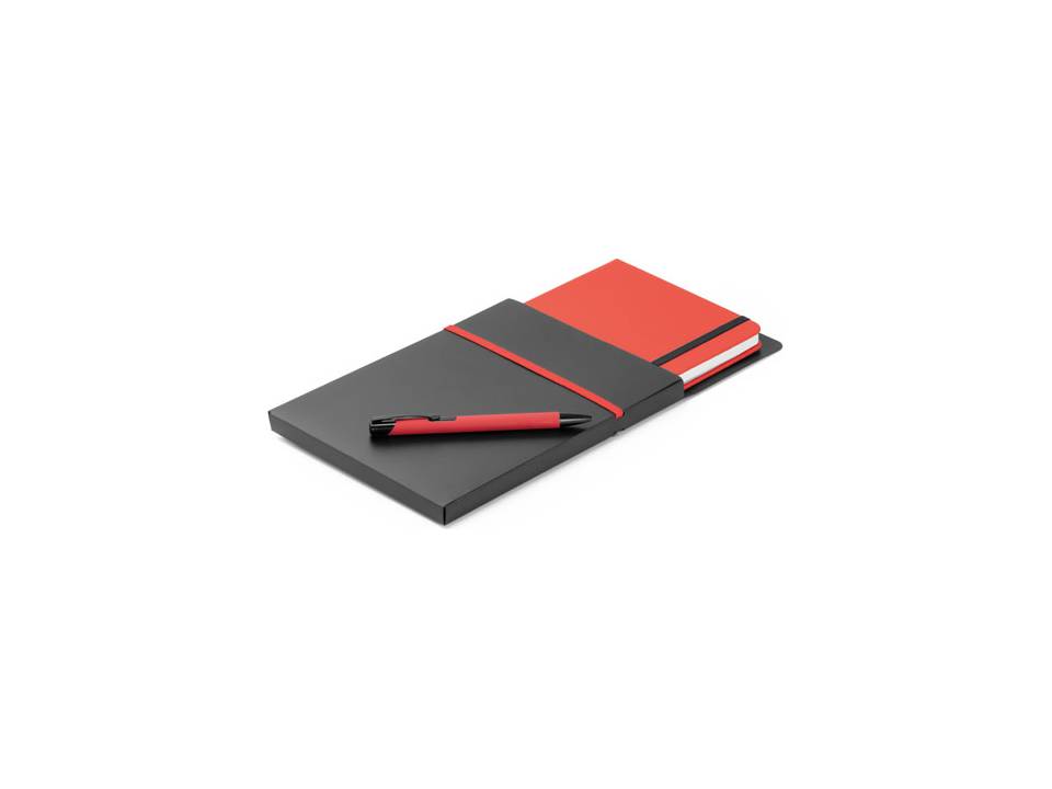 Coffret stylo à bille et bloc-notes 4