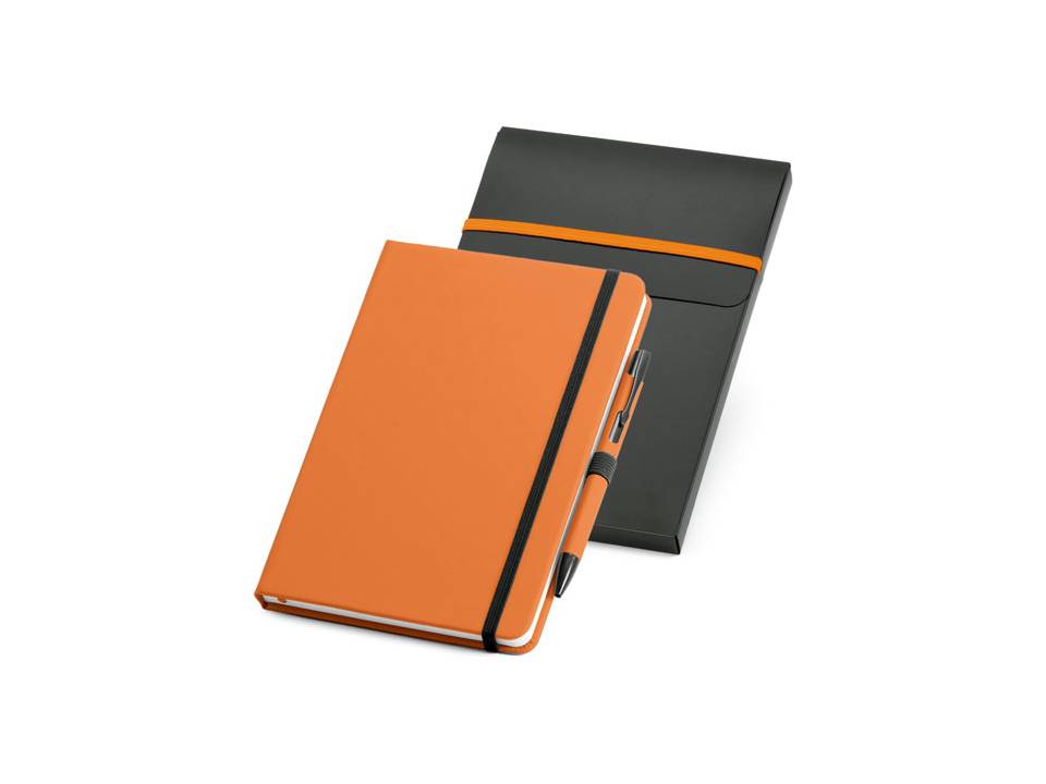 Coffret stylo à bille et bloc-notes 15