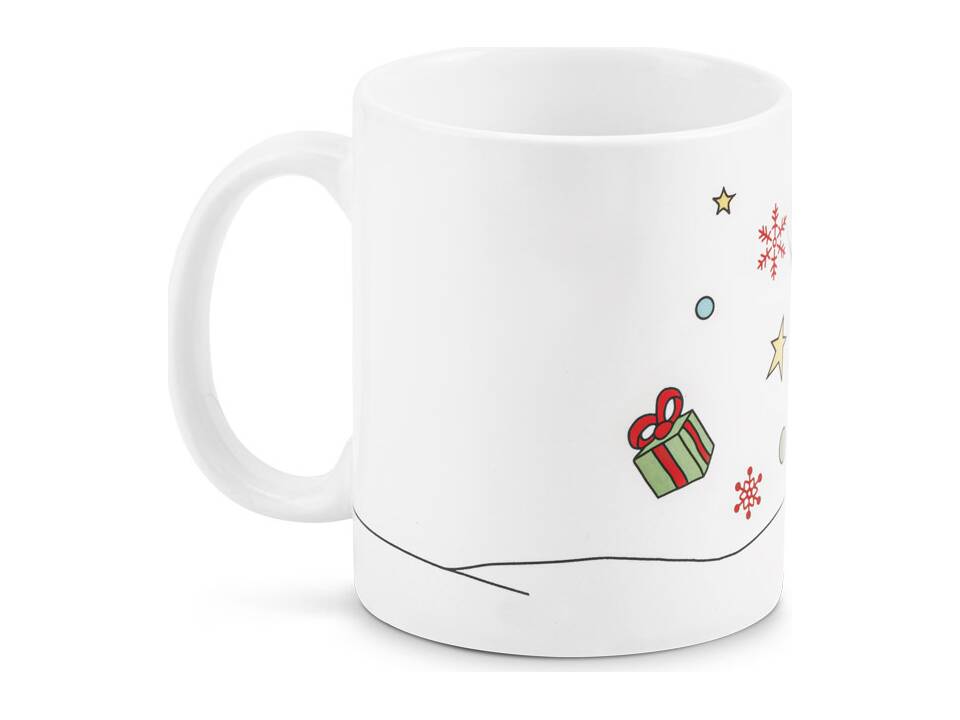 Tasse en céramique avec impression de Noël - 350 ml 2