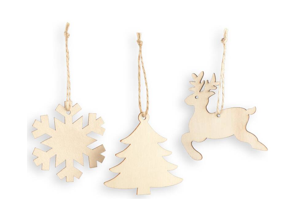 Ensemble de 3 décorations de Noël 5